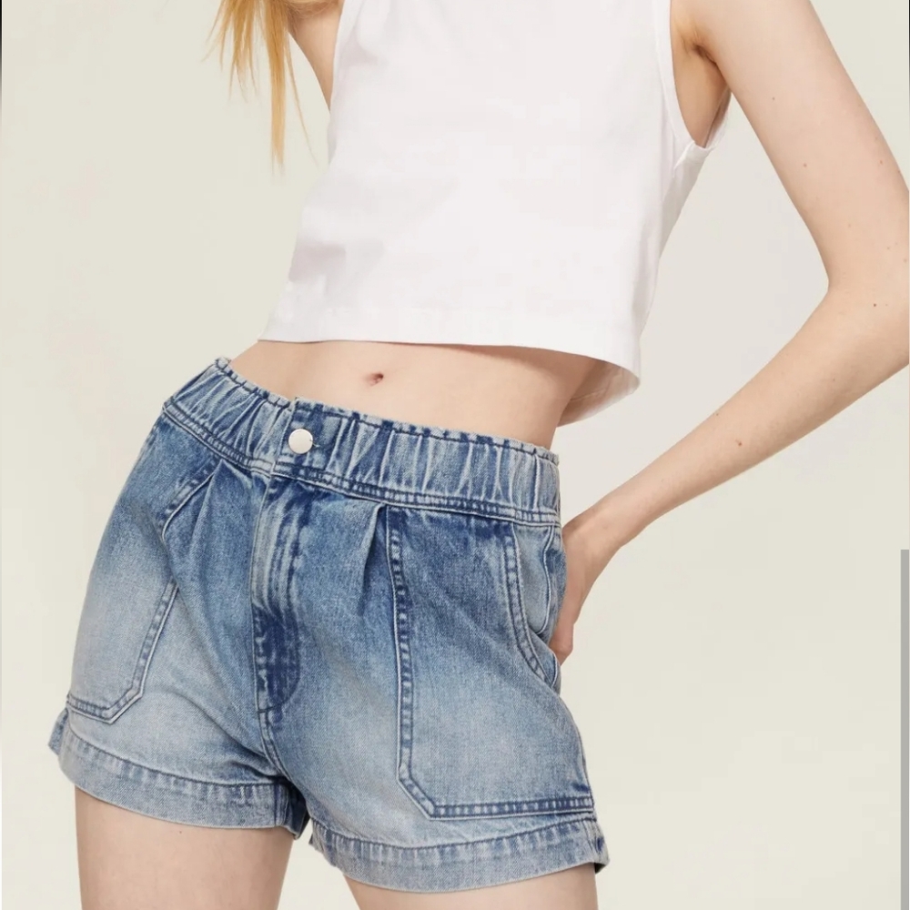 DL1961 Blue Jean Shorts